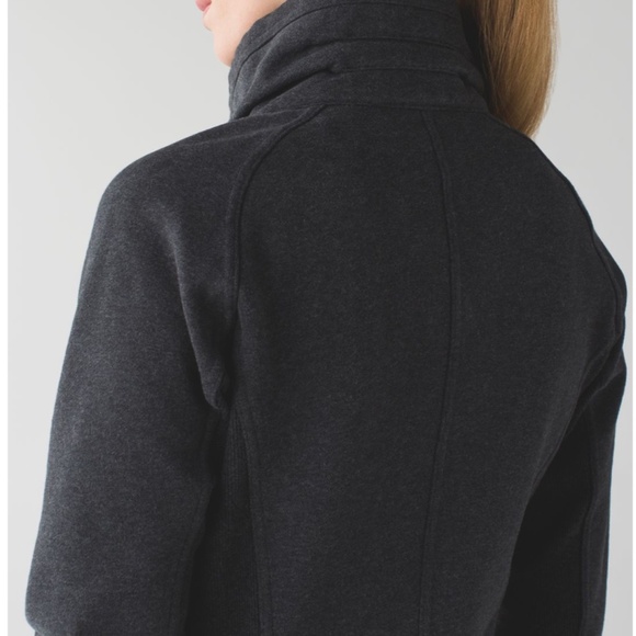 Lululemon Radiant Jacket Heathered Black - Picture 5 of 14